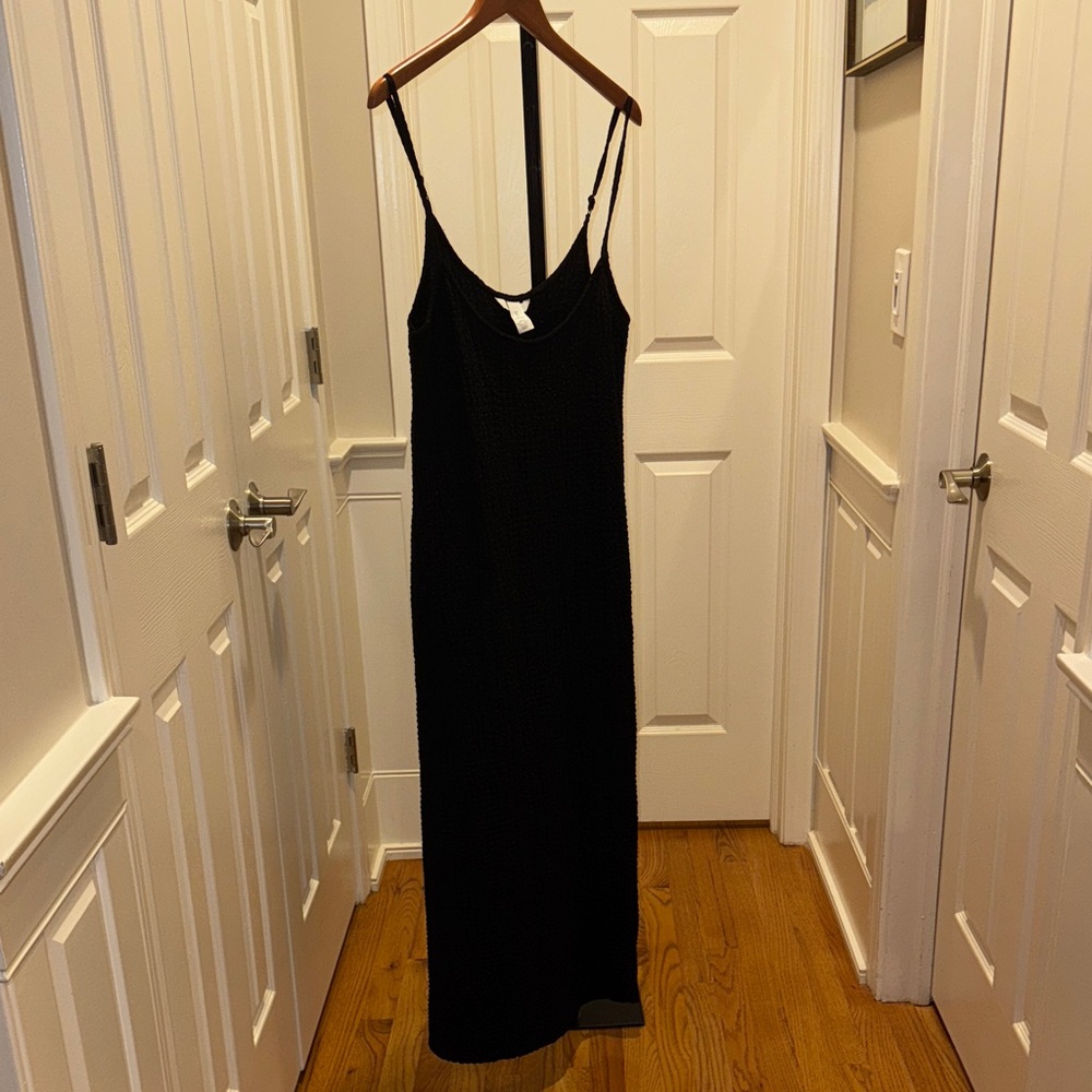 H&M Chic Black Maxi Dress